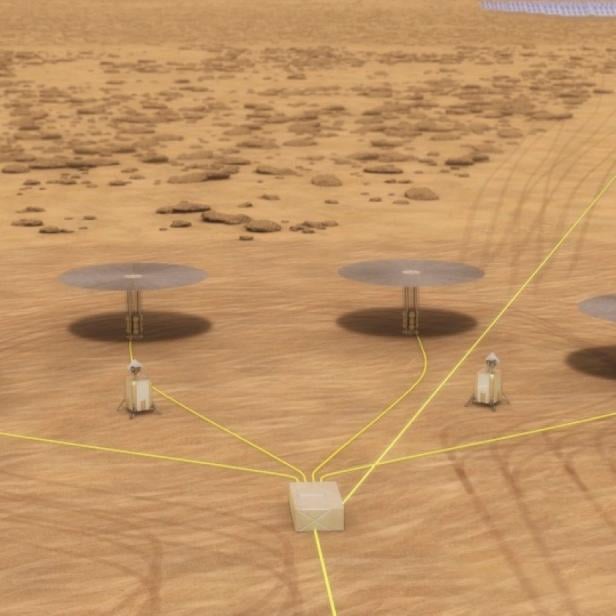 Der Kernreaktor soll auf der Mars- und Mondoberfläche Energie produzieren.