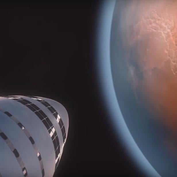 Incoming! Wenn es nach Musk geht, wird der Mars vor der Besiedelung atomgebombt