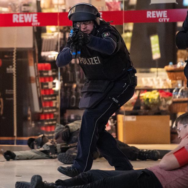 Anti-Terror-Übung am Flughafen Köln/Bonn