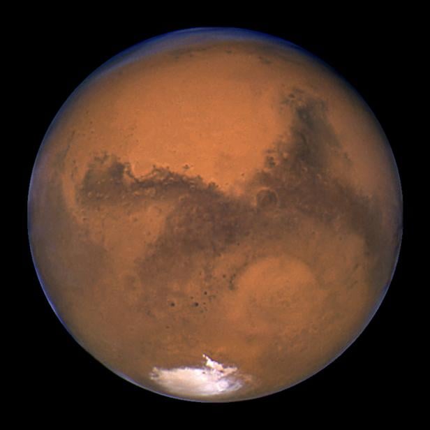 FILE PHOTO: HUBBLE SPACE TELESCOPE IMAGE OF MARS.