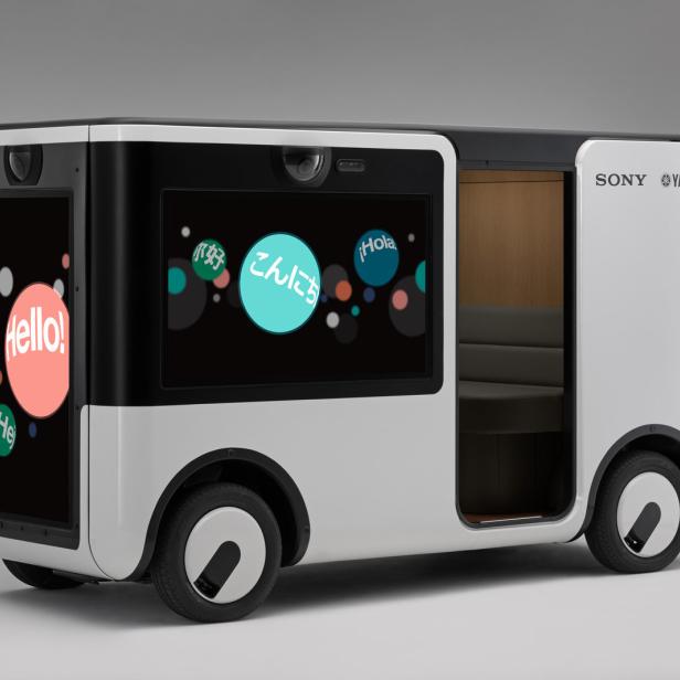 Der selbstfahrende Transporter SC-1 von Sony und Yamaha