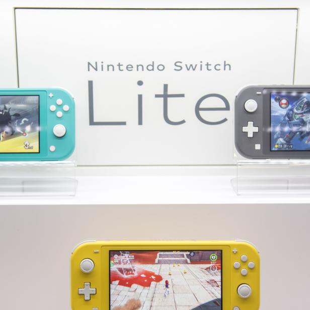 Nintendos Switch Lite kommt in drei Farben