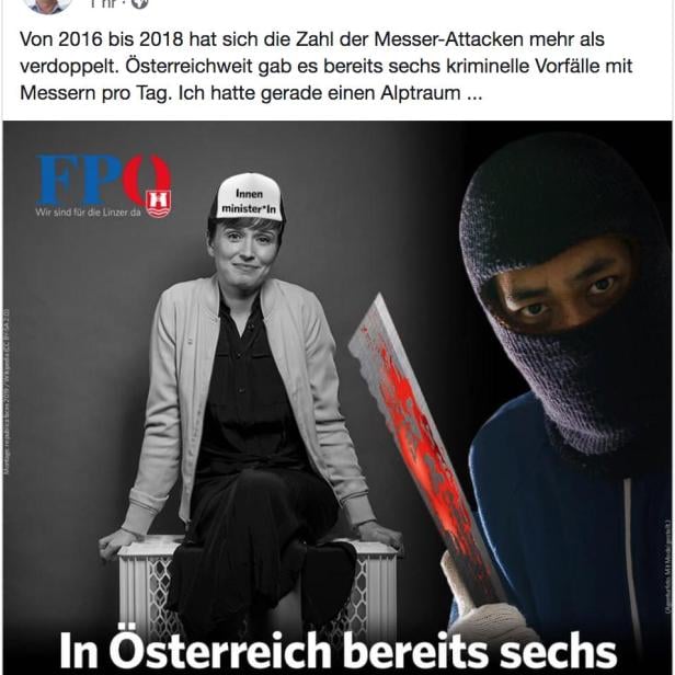 Das Posting wurde inzwischen von Heins Facebook-Seite gelöscht.