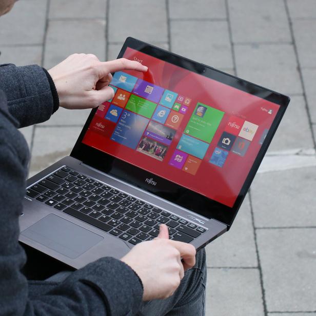 Ultrabook mit Touchscreen und Windows 8.1