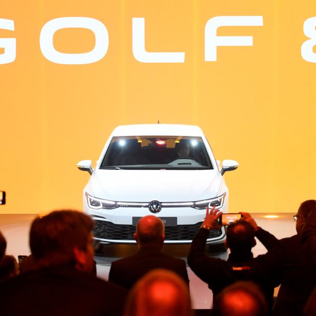 Presentation of the new Golf 8 car at the Volkswagen plant in Wolfsburg
