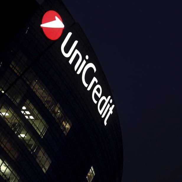 FILE PHOTO: The headquarters of UniCredit bank is seen in downtown Milan, Italy