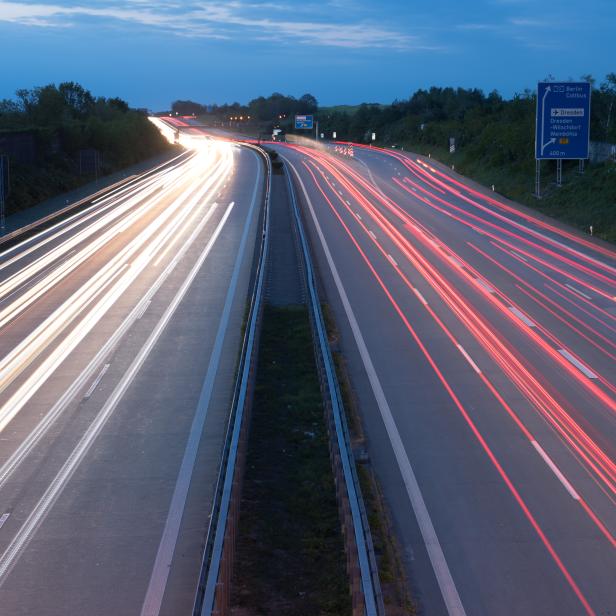 Verkehr auf der A4