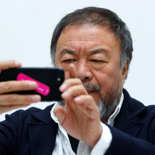 Exibition "Everything is art. Everything is politics" of Chinese artist Ai Weiwei in Dusseldorf