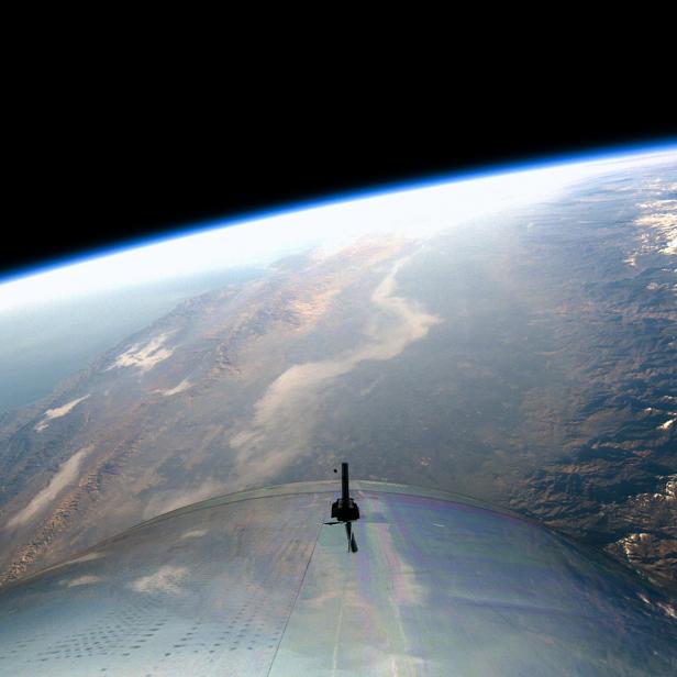 Virgin Galactic's first spaceflight