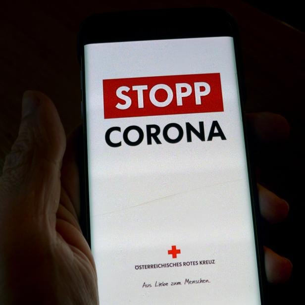 ++ THEMENBILD ++ CORONAVIRUS: "STOPP CORONA APP"