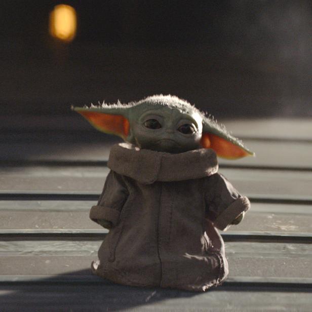 The Child, better known to audiences as "Baby Yoda", is seen in an undated still image from the Disney+ series "The Mandalorian\