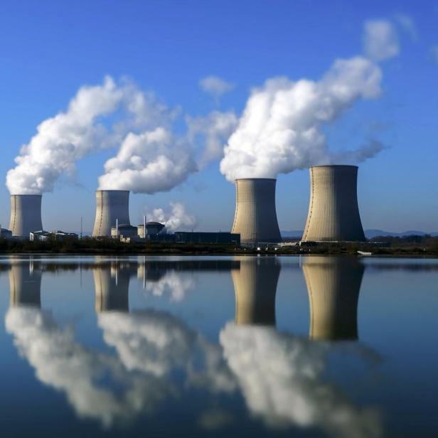 Atomkraftwerk im französischen Cattenom.