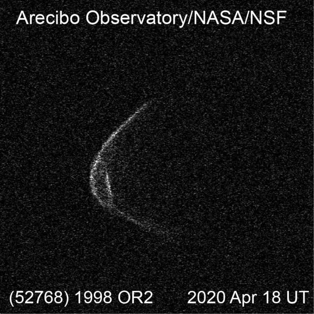 Der Asteroid 1998 OR 2 wird die Erde passieren.