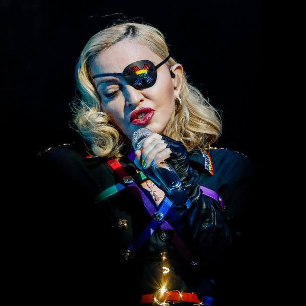 Madonna bei einem Auftritt im Jahr 2019