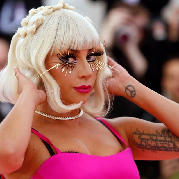 FILE PHOTO: Metropolitan Museum of Art Costume Institute Gala - Met Gala - Camp: Notes on Fashion- Arrivals - New York City, U.S.  May 6, 2019 - Lady Gaga