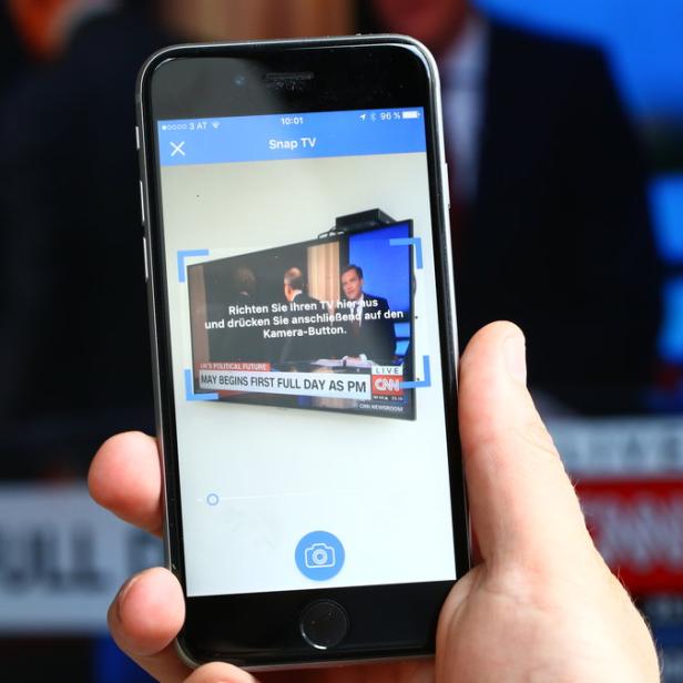 Die Snapscreen-App erkennt Inhalte anhand von abfotografierten Bildern.