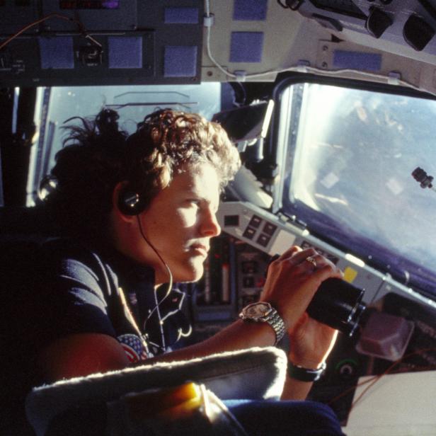 Kathy Sullivan auf der ISS (Archivbild)