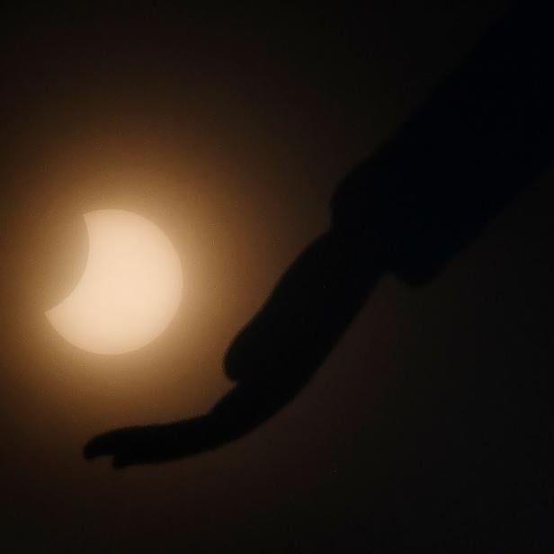 INDIA-ASTRONOMY-ECLIPSE