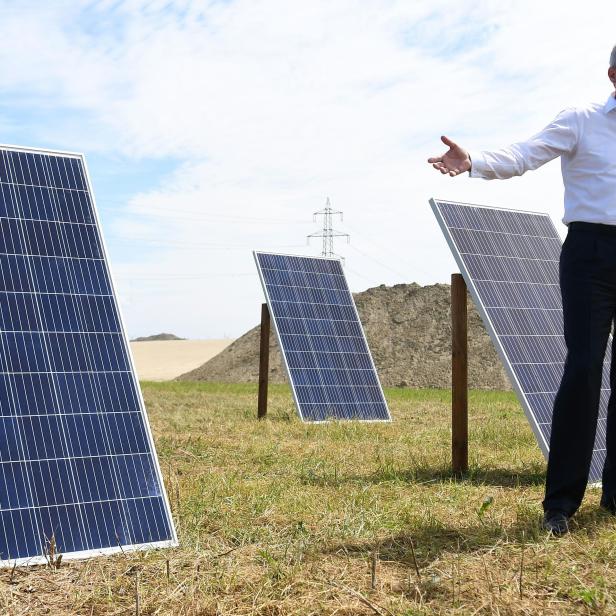 PK OMV AG, VERBUND AG "BAUSTART DER GRÖSSTEN FLÄCHEN-PHOTOVOLTAIKANLAGE IN ÖSTERREICH": SEELE