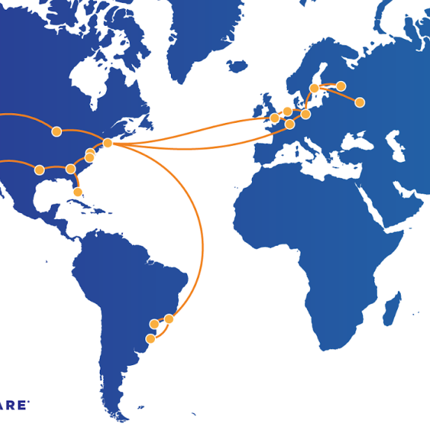 Cloudflare Backbone-Netz