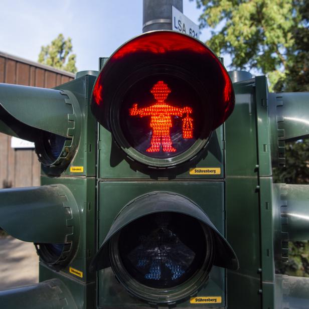 Bergbau Ampelmännchen