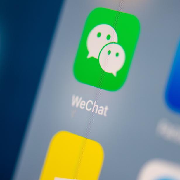 Die in China sehr beliebte App WeChat steht in den USA vor dem Aus