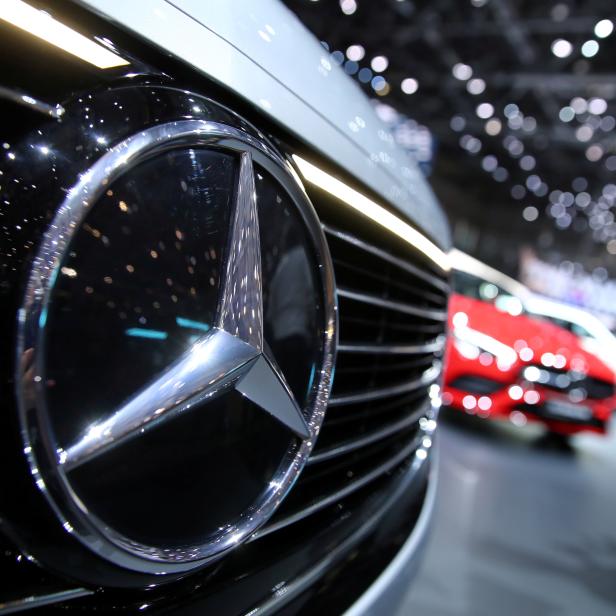 FILE PHOTO: A new Mercedes model at the 89th Geneva International Motor Show