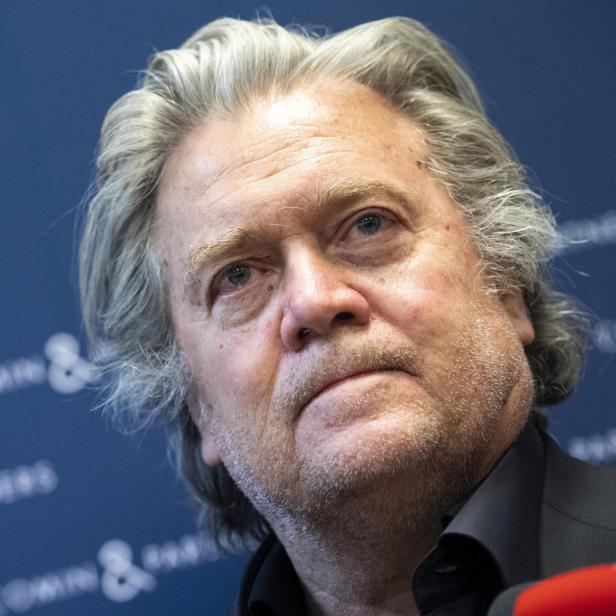 Donald Trumps ehemaliger Berater Steve Bannon