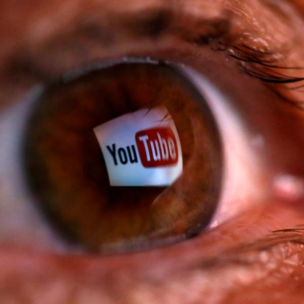 FILE PHOTO: FILE PHOTO: A picture illustration shows a YouTube logo reflected in a person's eye, in central Bosnian town of Zenica