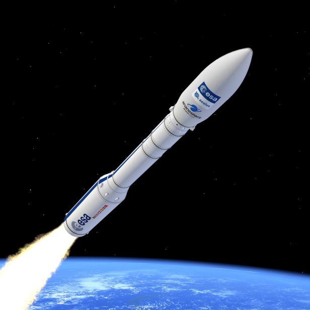 Eine europäische Vega-Rakete geht kurz nach dem Start verloren.