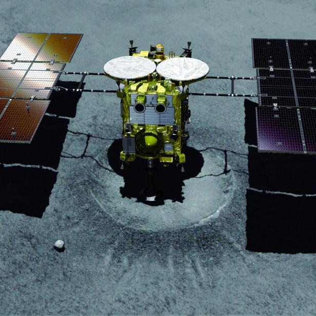 JAXA's Hayabusa2 space probe lands on asteriod