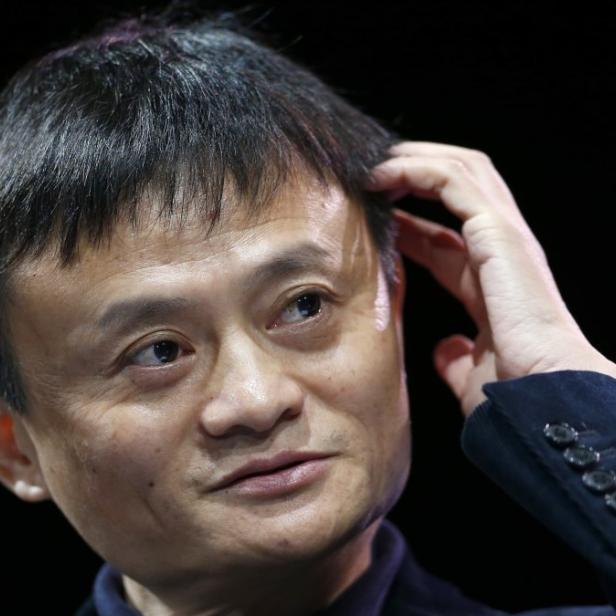 Jack Ma, der Vorsitzende der Alibaba Gruppe