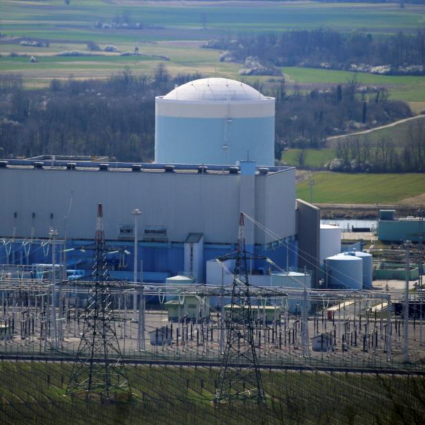 Das Atomraftwerk in Krsko
