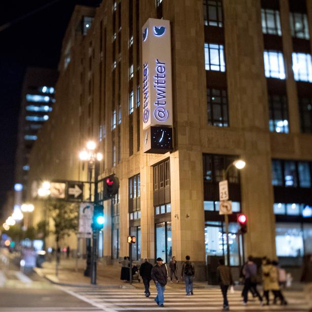 Das Twitter-Hauptquartier in San Francisco