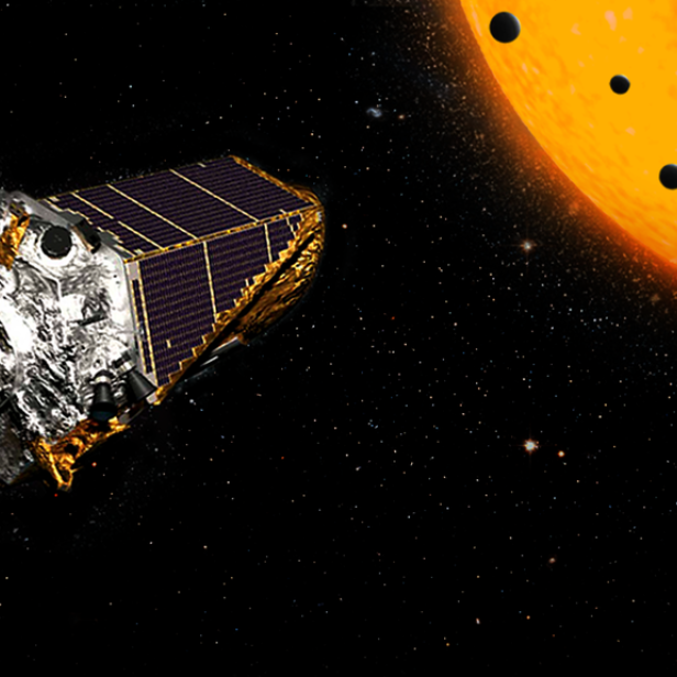 Das Weltraumteleskop Kepler sucht im All nach Planeten