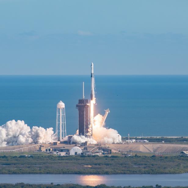 Früherer Start einer Falcon 9 von SpaceX