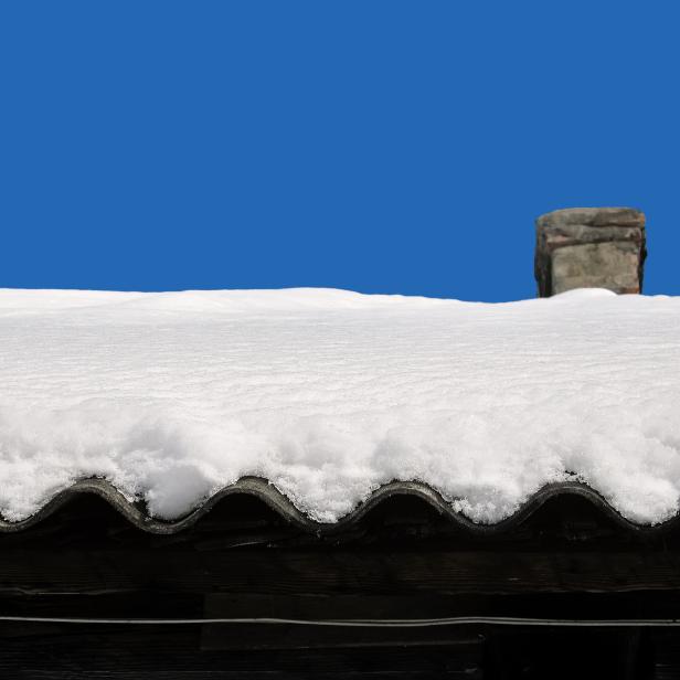 Roof With Snow.