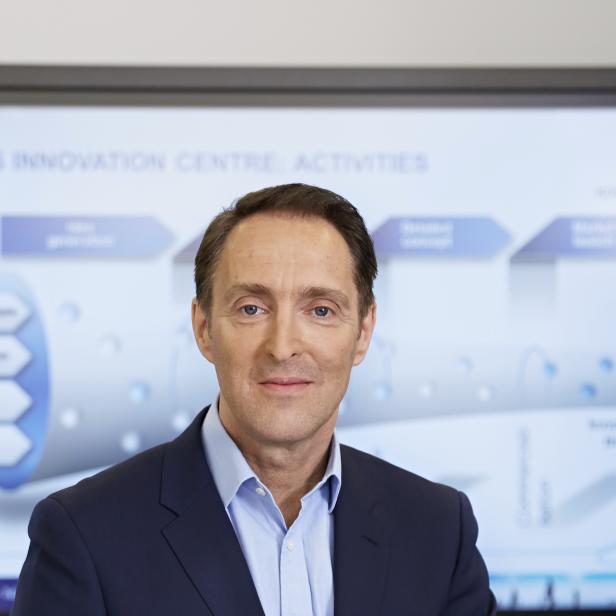 Dennis Curry, der Leiter des Business Innovation Center Europe von Konica Minolta