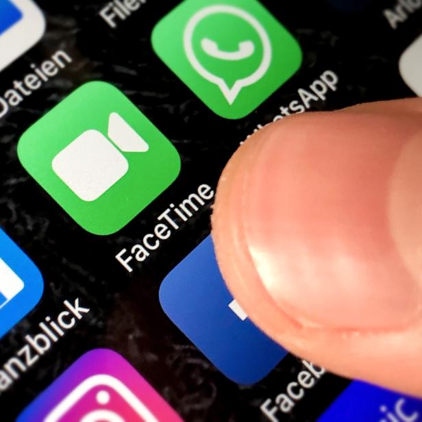 Apple meldet einen Fehler in der FaceTime-App.