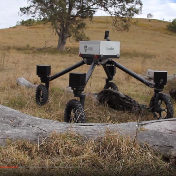 Der australische Roboter wird Bauern zukünftig unter die Arme greifen.