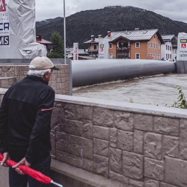 SALZBURG: UNWETTER / HOCHWASSER