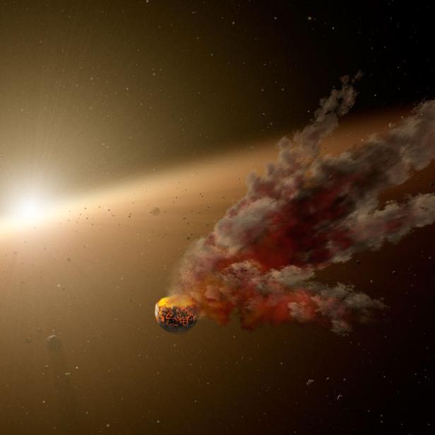 KIC 8462852 (Illustration)