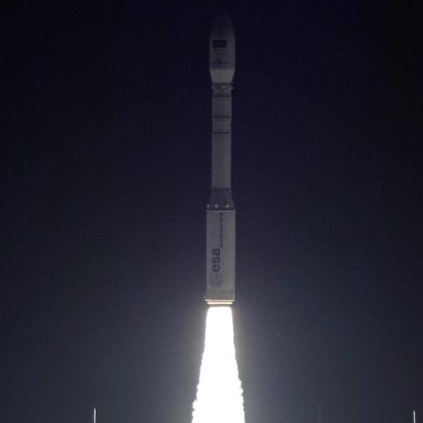 Start der Vega-Rakete in Kourou, Französisch-Guyana