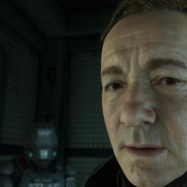 Kevin Spaceys virtuelles Alter Ego ist das Aushängeschild von Call of Duty: Advanced Warfare