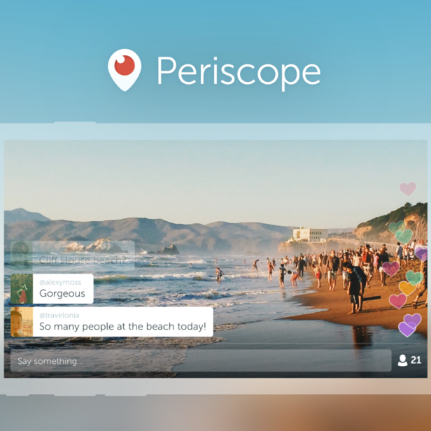 Periscope wird bald auch im Querformat nutzbar sein