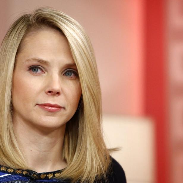 Yahoo Chief Executive Marissa Mayer appears on NBC News&#039; &quot;Today&quot; show in New York, February 20, 2013. REUTERS/Peter Kramer/NBC/NBC NewsWire/Handout (UNITED STATES - Tags: BUSINESS MEDIA) NO SALES. NO ARCHIVES. FOR EDITORIAL USE ONLY. NOT FOR SALE FOR MARKETING OR ADVERTISING CAMPAIGNS. THIS IMAGE HAS BEEN SUPPLIED BY A THIRD PARTY. IT IS DISTRIBUTED, EXACTLY AS RECEIVED BY REUTERS, AS A SERVICE TO CLIENTS