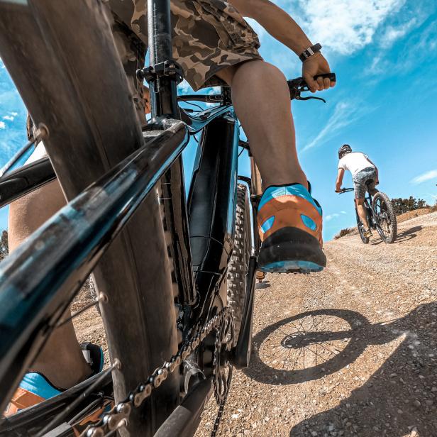 E-Bike-Fahrer