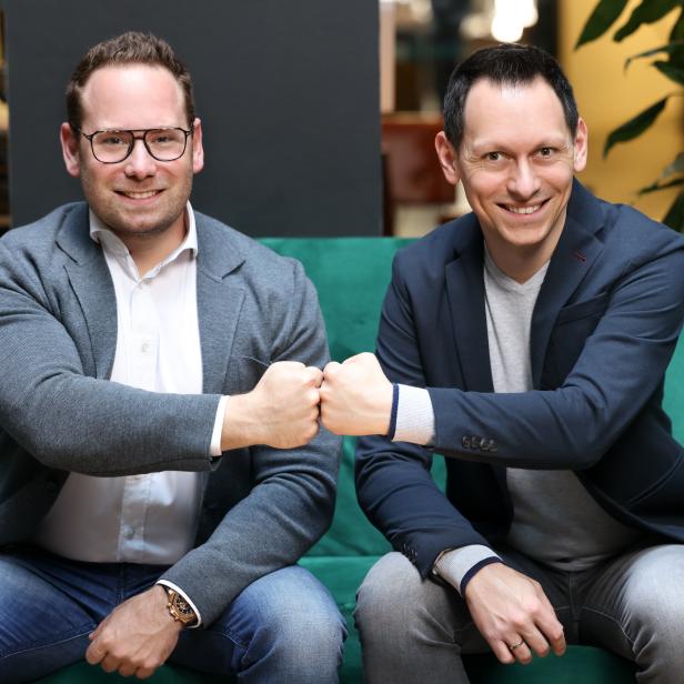 Die Gründer von Founders in Europe, Benjamin Ruschin und Michael Ionita