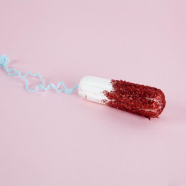 tampon paillettes