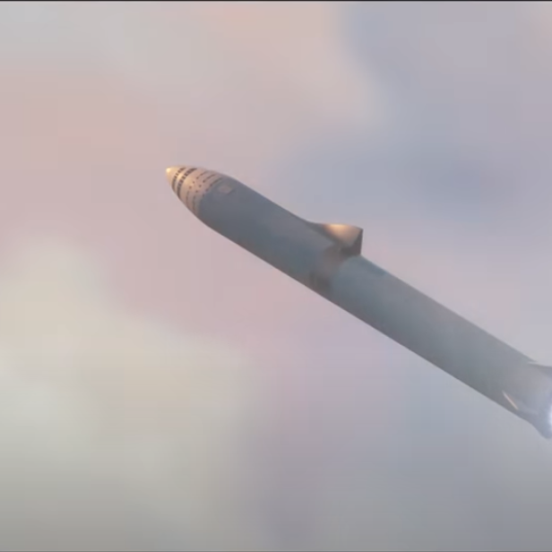 Starship von SpaceX in einem Video von 2017